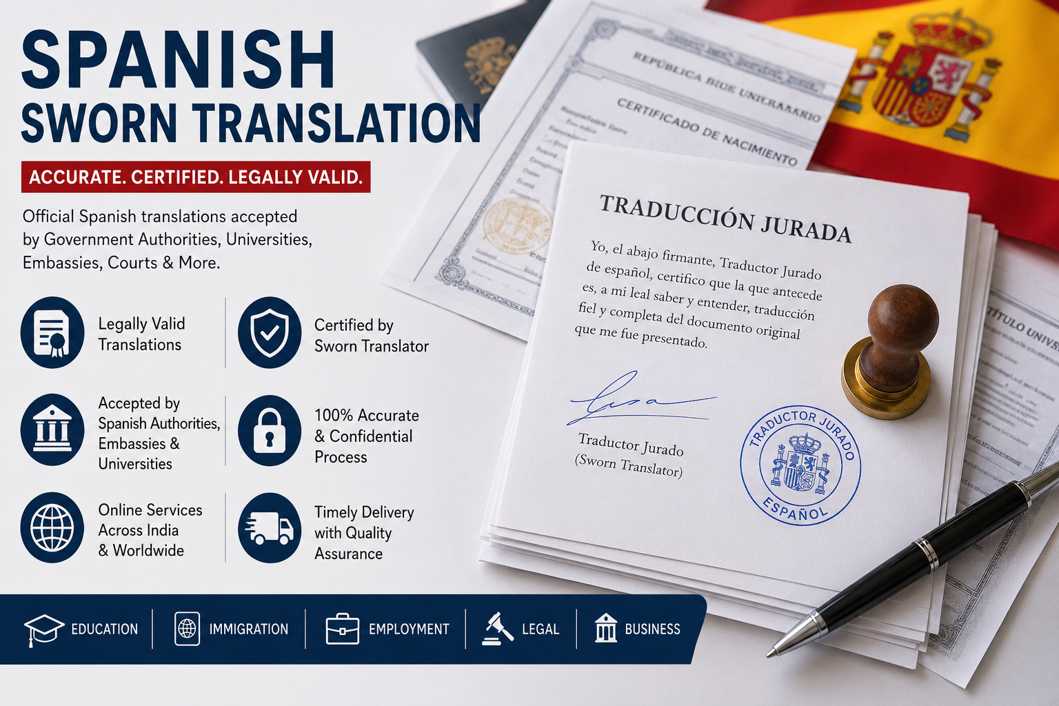 Spanish Sworn Translation: Complete Guide for Official Documents in 2026